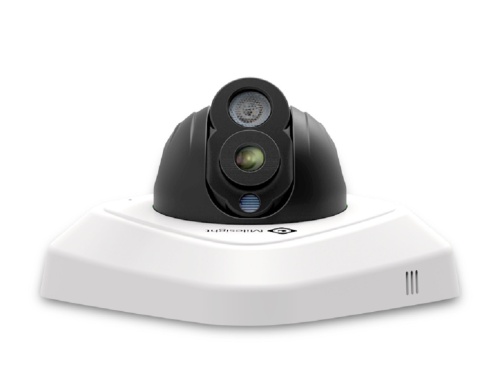 IP видеокамера Milesight купольная, Mini MS-C3587-P, Mic, ИК, 3 Мп